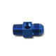 -8AN x 3/8 in NPT Straight Fuel Psi Adapter <br> Fitting Size: -8 AN x 3/8 in NPT