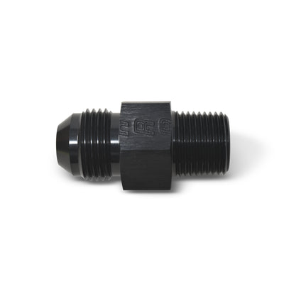 -8AN x 3/8 in NPT Straight Fuel Psi Adapter <br> Fitting Size: -8 AN x 3/8 in NPT