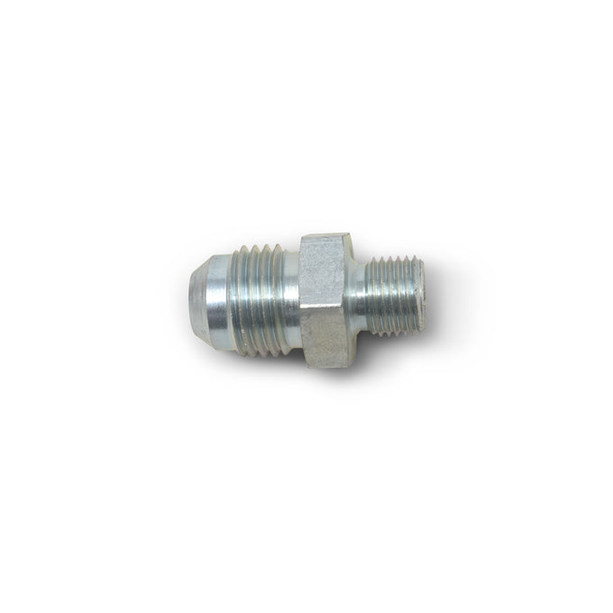 -6 AN Male to M10 x 1.0in metric steel <br> -6 AN Male to M10 x 1.0in