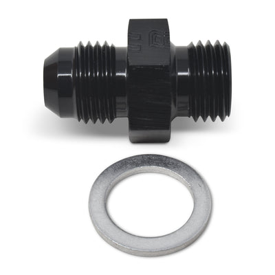 -6AN, 14mm x 1.5 Straight Adapter Fitting <br> Fitting Size: -6 AN, 14mm x 1.5
