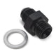 -6AN, 14mm x 1.5 Straight Adapter Fitting <br> Fitting Size: -6 AN, 14mm x 1.5