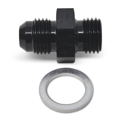 -6AN, 16mm x 1.5 Straight Adapter Fitting <br> Fitting Size: -6 AN, 16mm x 1.5