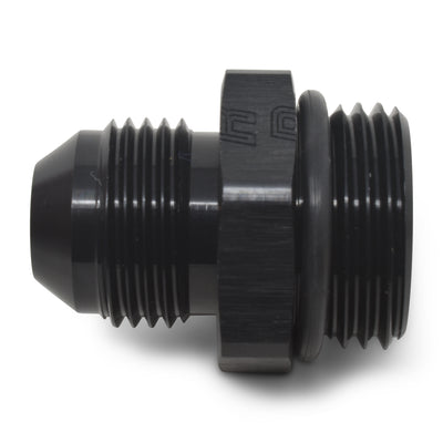 -6AN to -8AN Radius Port Adapter <br> Fitting Size: -6 AN Flared Male x -8 AN Port Male
