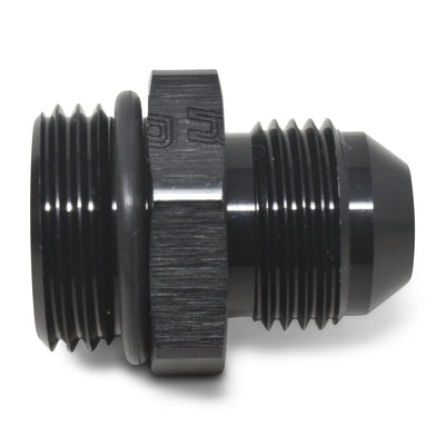 -6AN to -8AN Radius Port Adapter <br> Fitting Size: -6 AN Flared Male x -8 AN Port Male