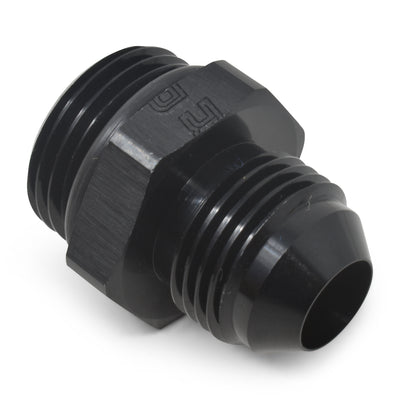 -6AN to -8AN Radius Port Adapter <br> Fitting Size: -6 AN Flared Male x -8 AN Port Male