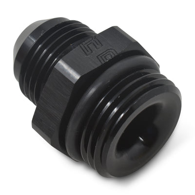 -6AN to -8AN Radius Port Adapter <br> Fitting Size: -6 AN Flared Male x -8 AN Port Male