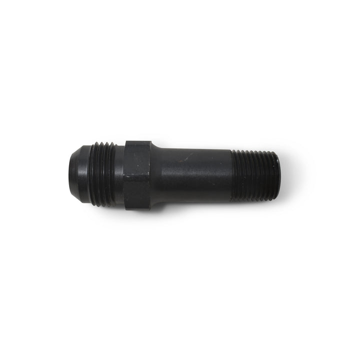 Long Radius Port O-Ring Boss Adapter <br> -10 AN to 1/2in NPT Long