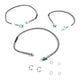 Brake Line Kit <br> 88-00 Chevy GMC K/V 1500 2500 Suburban