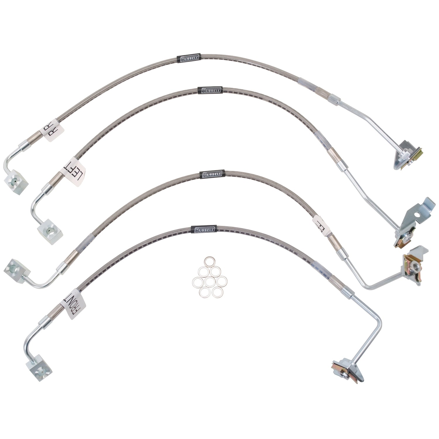Brake Line Kit <br> 07-08 Jeep Wrangler
