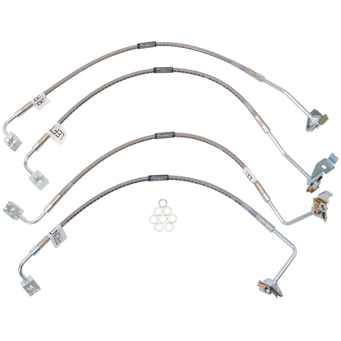 Brake Line Kit <br> 07-08 Jeep Wrangler