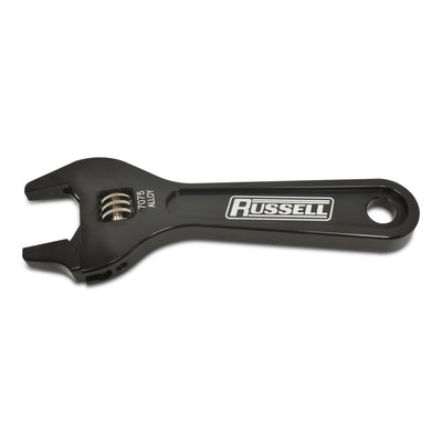 Russell Adjustable End Wrench Black <br> Universal application