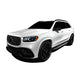 OEM Replica Running Boards <br>20-24 Mercedes-Benz GLS450, 20-24 GLS580, X167 Chassis