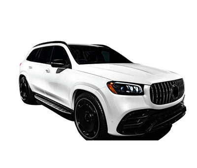 OEM Replica Running Boards <br>20-24 Mercedes-Benz GLS450, 20-24 GLS580, X167 Chassis