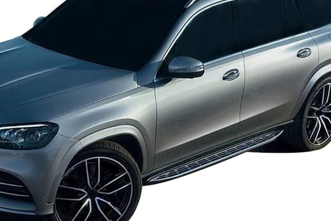OEM Replica Running Boards <br>20-24 Mercedes-Benz GLS450, 20-24 GLS580, X167 Chassis