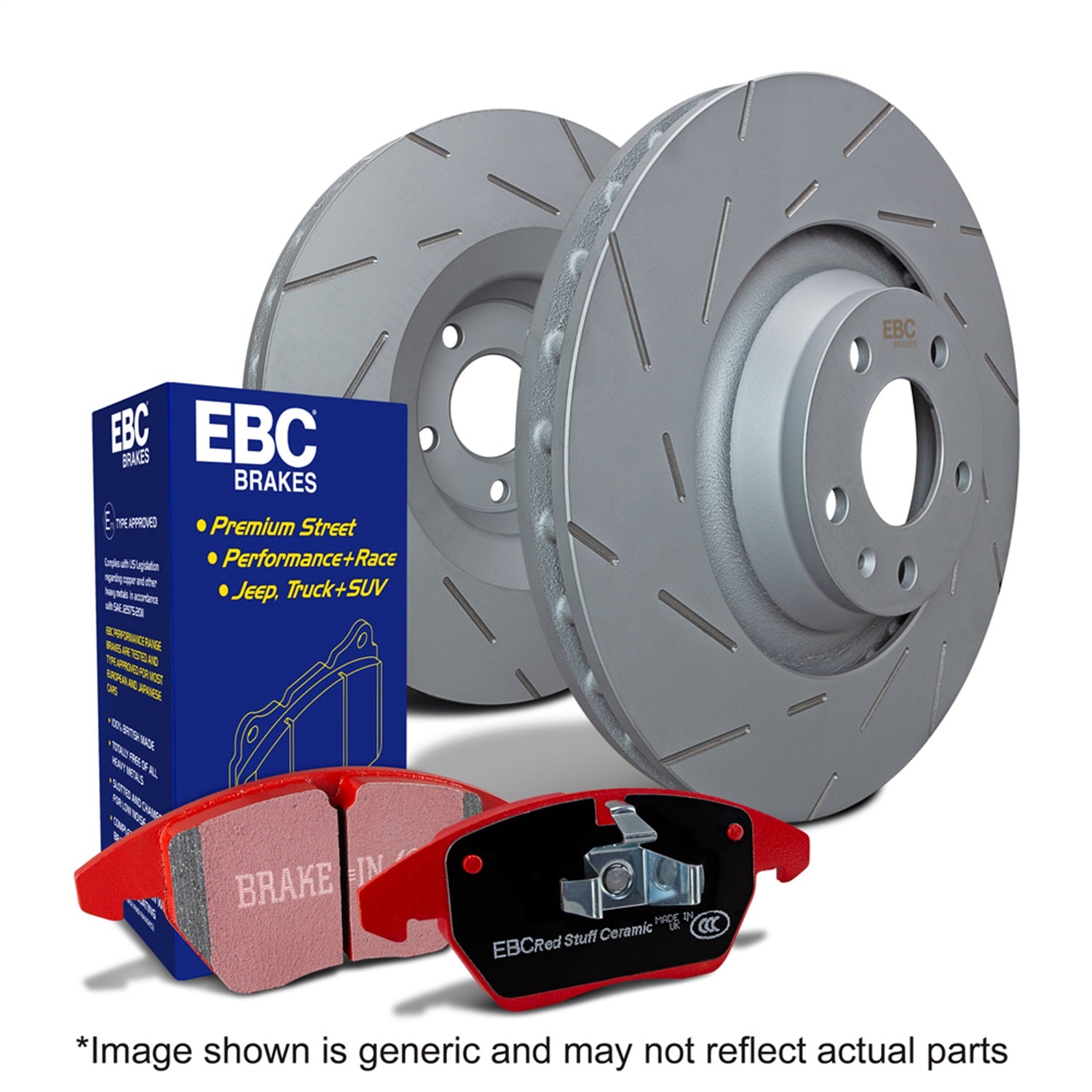 EBC Brakes S4KR Brake Pads and Rotors Kit CA Auto Parts