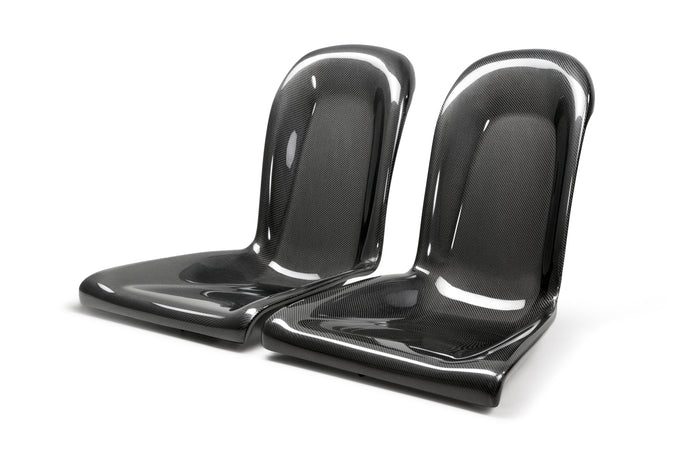 Carbon fiber rear seat panels <br> 2009-2010 Nissan GT-R