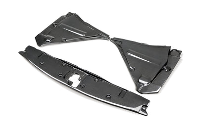Carbon fiber cooling panel set <br> 2009-2011 Nissan GT-R