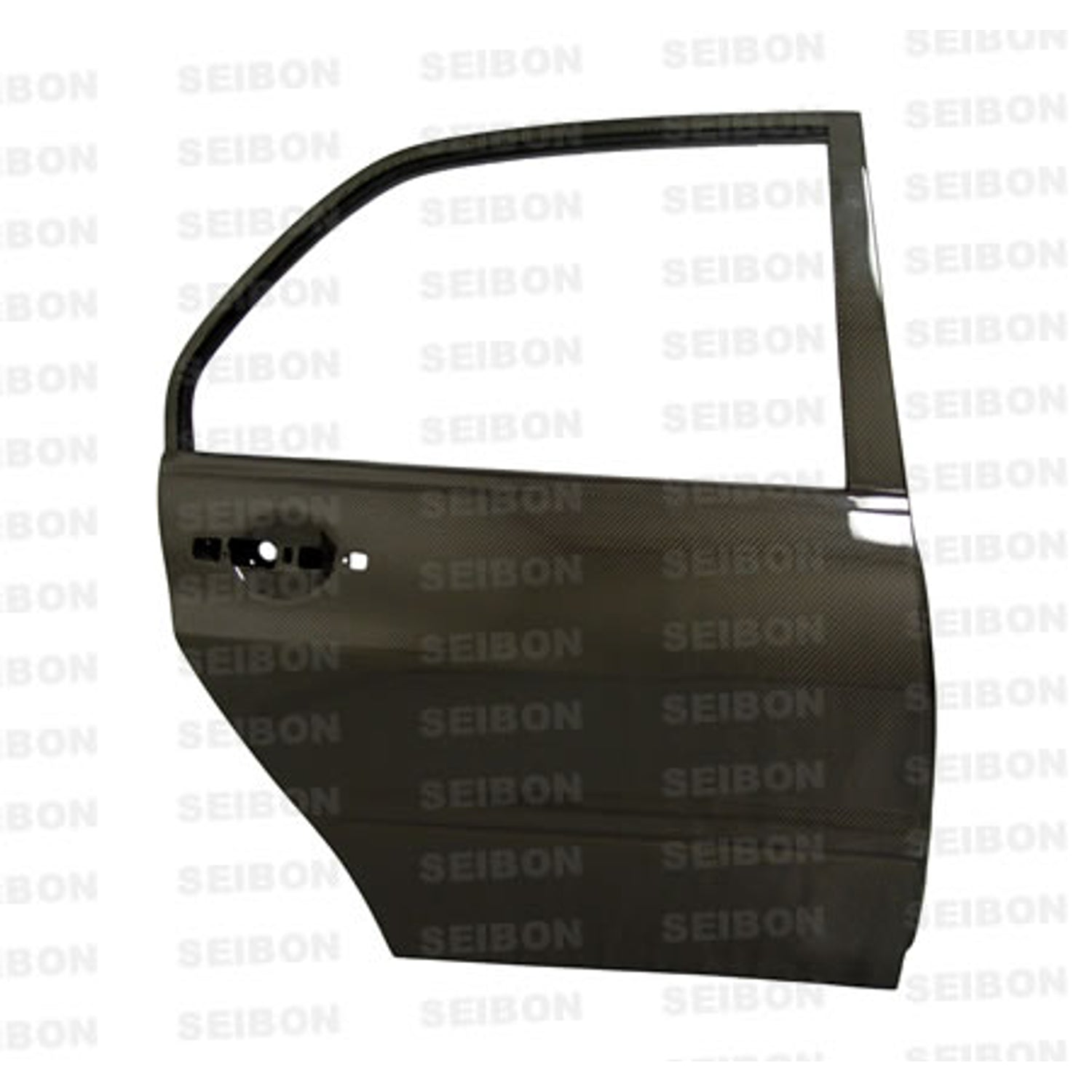 OE-style carbon fiber doors <br> 2003-2006 Mitsubishi Lancer