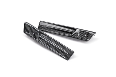 Carbon fiber fender duct logo <br> 2009-2014 Nissan GT-R