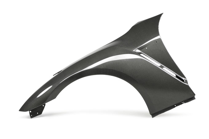 OEM-style carbon fiber front fenders <br> 2009-2010 Nissan GT-R