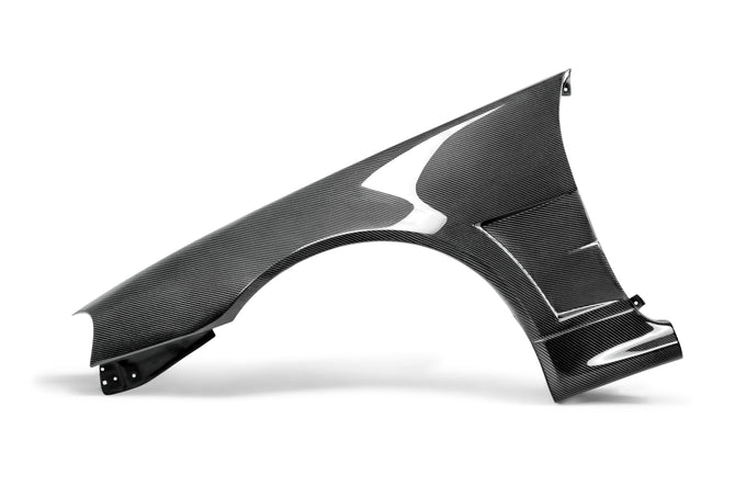 NSW-style carbon fiber fenders <br> 1999-2001 Nissan Skyline