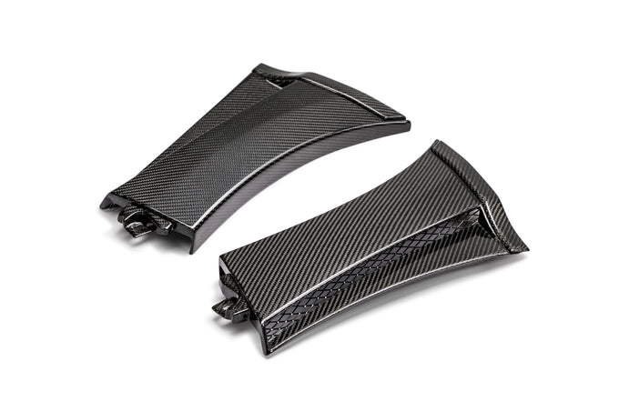 Carbon fiber fender caps <br> 2008-2014 Subaru Impreza