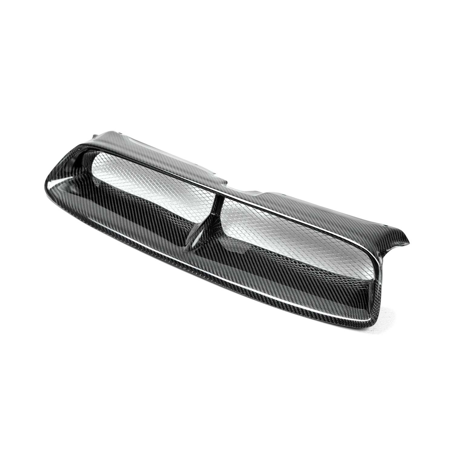 CW-style carbon fiber front grille <br> 2004-2005 Subaru Impreza / WRX