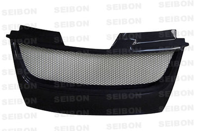 TD-style carbon fiber front grille <br> 2006-2009 Volkswagen Golf GTI