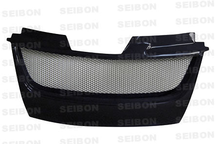 TD-style carbon fiber front grille <br> 2006-2009 Volkswagen Golf GTI