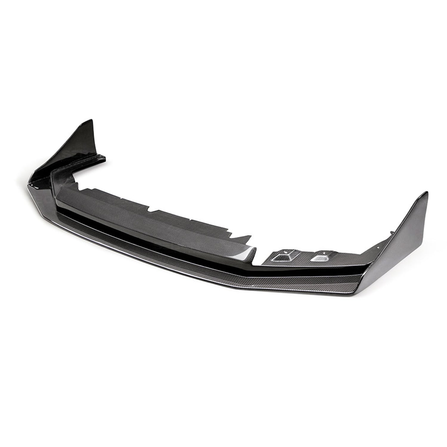 CW-style carbon fiber front lip <br> 2018-2021 Subaru WRX/STi