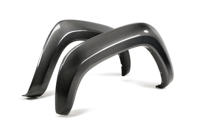 Carbon fiber front fender flares <br> 2016-2023 Toyota Tacoma