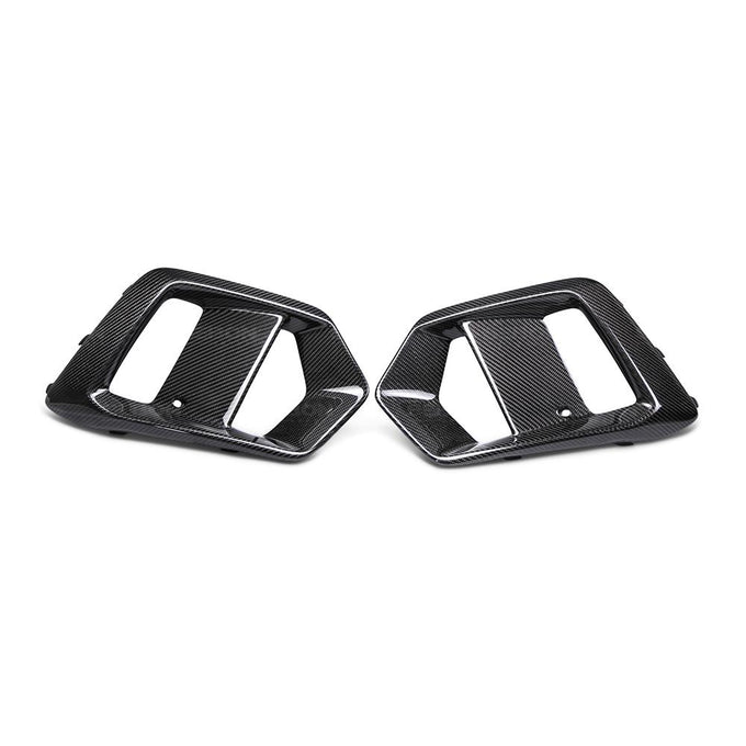 Carbon fiber fog light surround <br> 2016-2018 Ford Focus RS