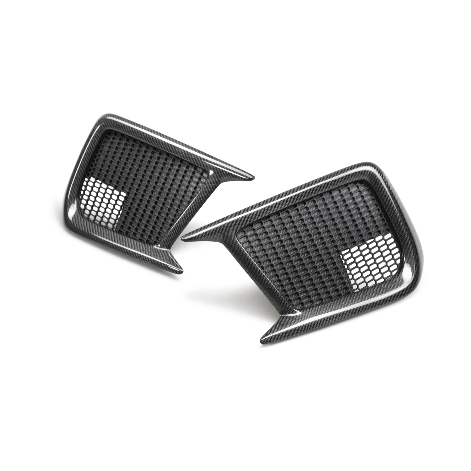 Carbon fiber fog light surround <br> 2018-2020 Subaru WRX STI