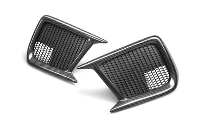 Carbon fiber fog light surround <br> 2018-2020 Subaru WRX STI