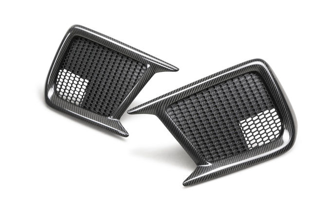 Carbon fiber fog light surround <br> 2018-2020 Subaru WRX STI