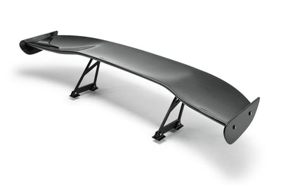 Universal Carbon Fiber GT Wing, 59.375-Inch Wide <br> Universal Fit