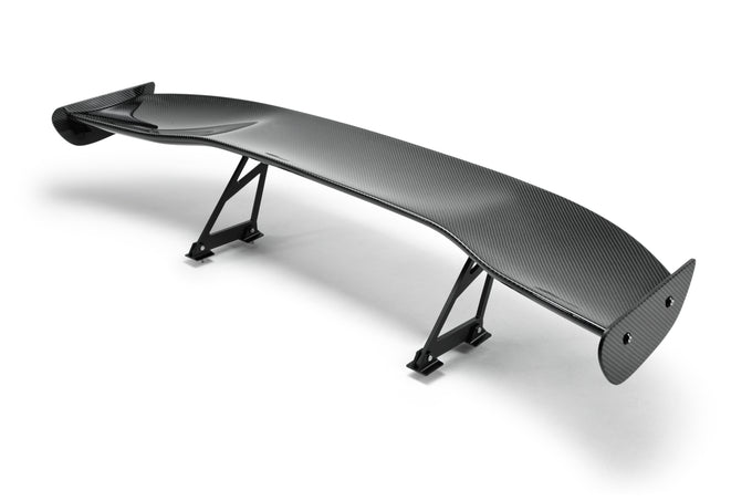 Universal Carbon Fiber GT Wing, 59.375-Inch Wide <br> Universal Fit