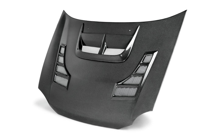CW-style carbon fiber hood <br> 2002-2003 Subaru Impreza