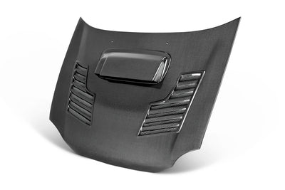 CWII-style carbon fiber hood <br> 2002-2003 Subaru Impreza
