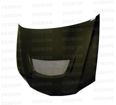 OEM-style carbon fiber hood <br> 2003-2006 Mitsubishi Lancer