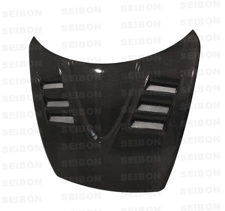 TS-style carbon fiber hood <br> 2004-2011 Mazda RX8