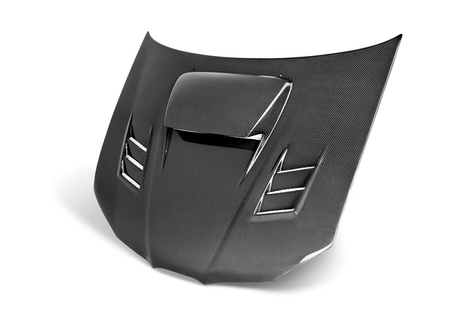 CWII-style carbon fiber hood <br> 2006-2007 Subaru Impreza