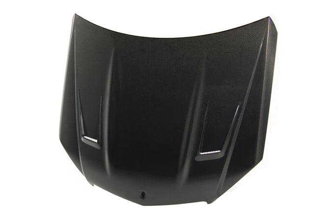 GT-style carbon fiber hood <br> 2008-2011 Mercedes-Benz C63 AMG