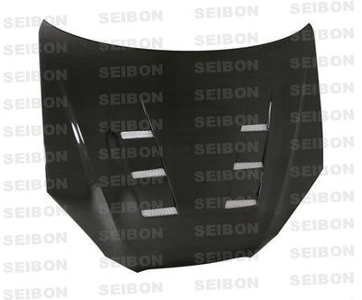 TS-style carbon fiber hood <br> 2010-2012 Hyundai Genesis Coupe