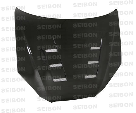 TS-style carbon fiber hood <br> 2010-2012 Hyundai Genesis Coupe