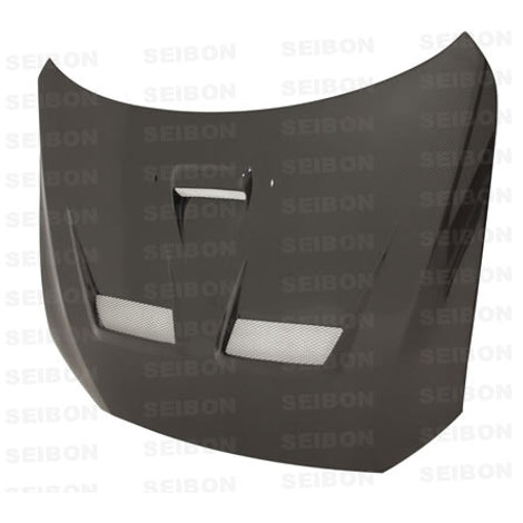 CW-style carbon fiber hood <br> 2008,2010-2015 Mitsubishi Lancer