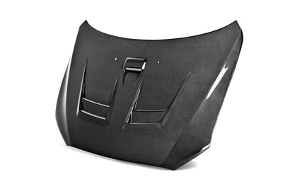 DV-style carbon fiber hood <br> 2008,2010-2015 Mitsubishi Lancer
