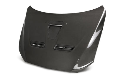 OEM-style carbon fiber hood <br> 2008,2010-2015 Mitsubishi Lancer