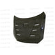 TS-style carbon fiber hood <br> 2008,2010-2015 Mitsubishi Lancer