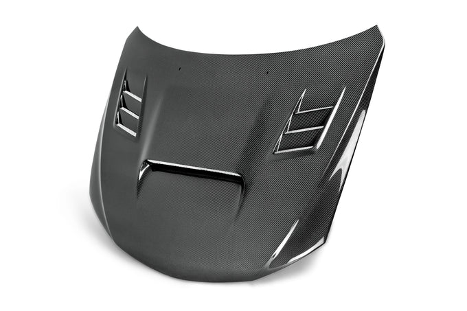 CW-style carbon fiber hood <br> 2008-2014 Subaru Impreza